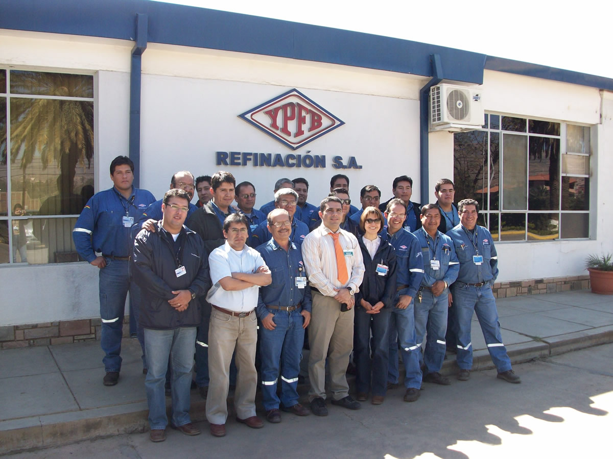 Capacitacion en Confiabilidad YPFB Refinacion - Bolivia.